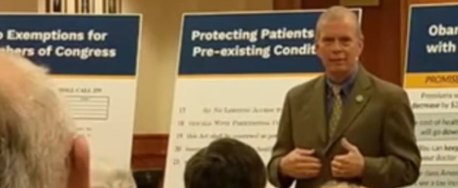 Republican Tim Walberg Comments on Climate Change