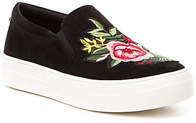 Steve madden embroidered shoes clearance
