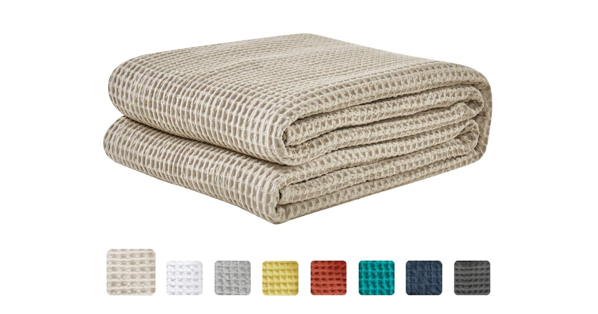 PHF Cotton Waffle Weave Blanket The Most Affordable and Stylish Home