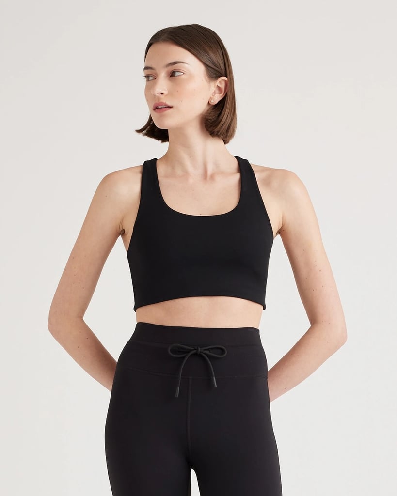 Quince Ultra-Form Scoop Neck Longline Bra