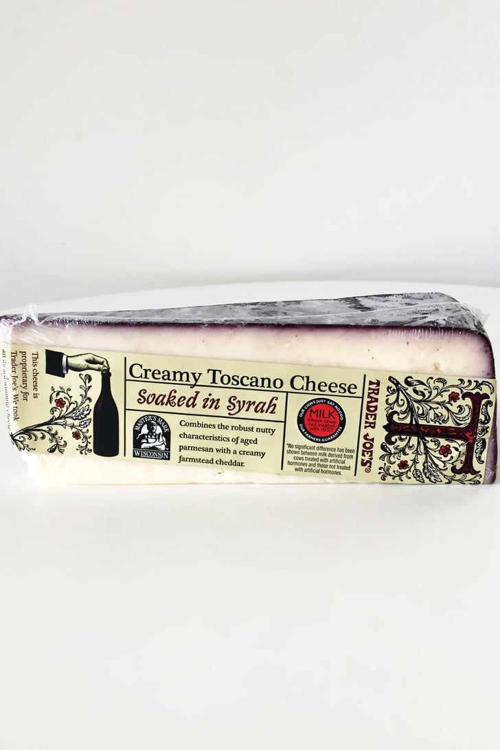 Creamy Toscano Cheese Soaked in Syrah (8/pound) Best Cheeses From Trader Joe's POPSUGAR
