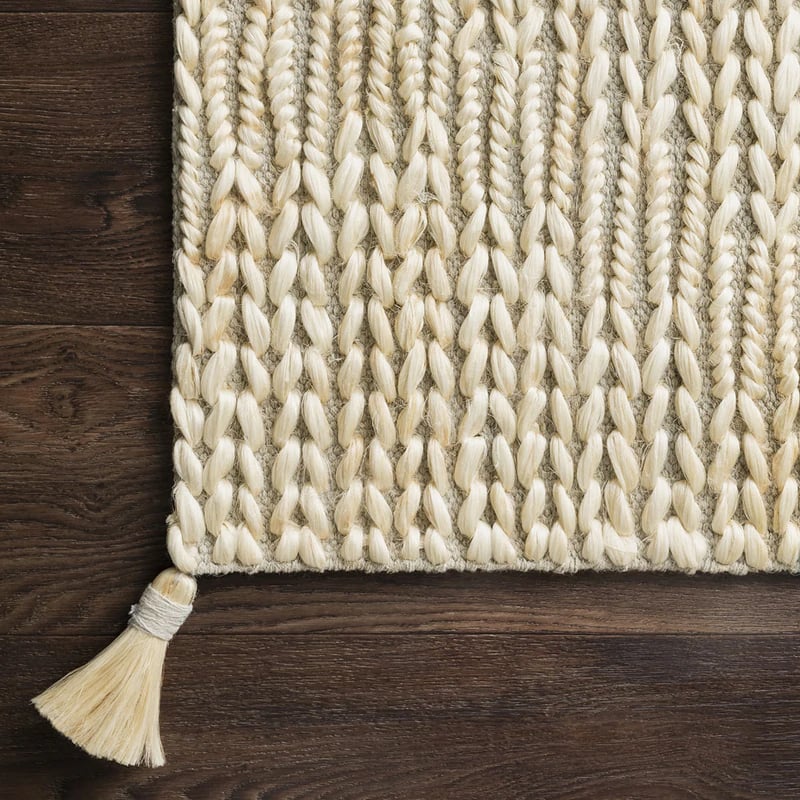 A Textured Rug: Playa Ivory Rug by Justina Blakeney® X Loloi