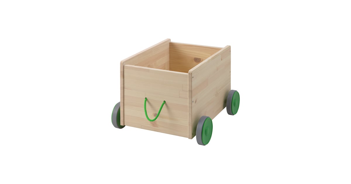 toy storage with casters