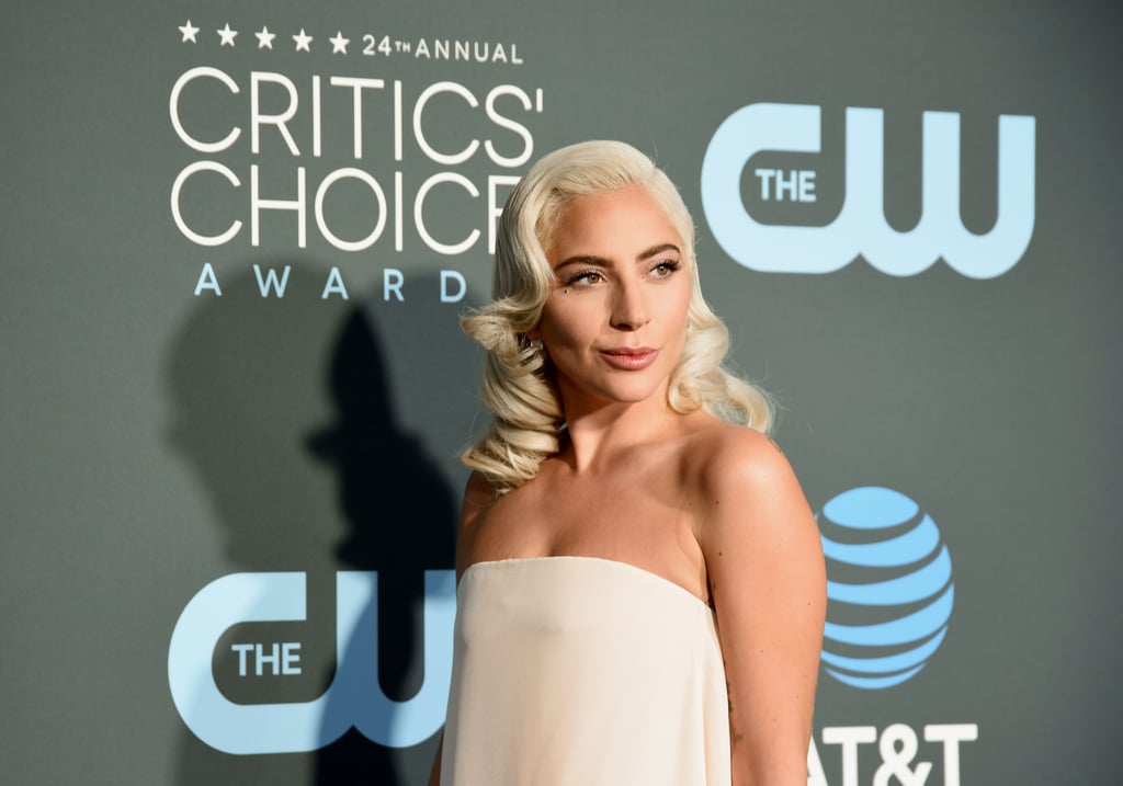 Lady Gaga at the 2019 Critics' Choice Awards