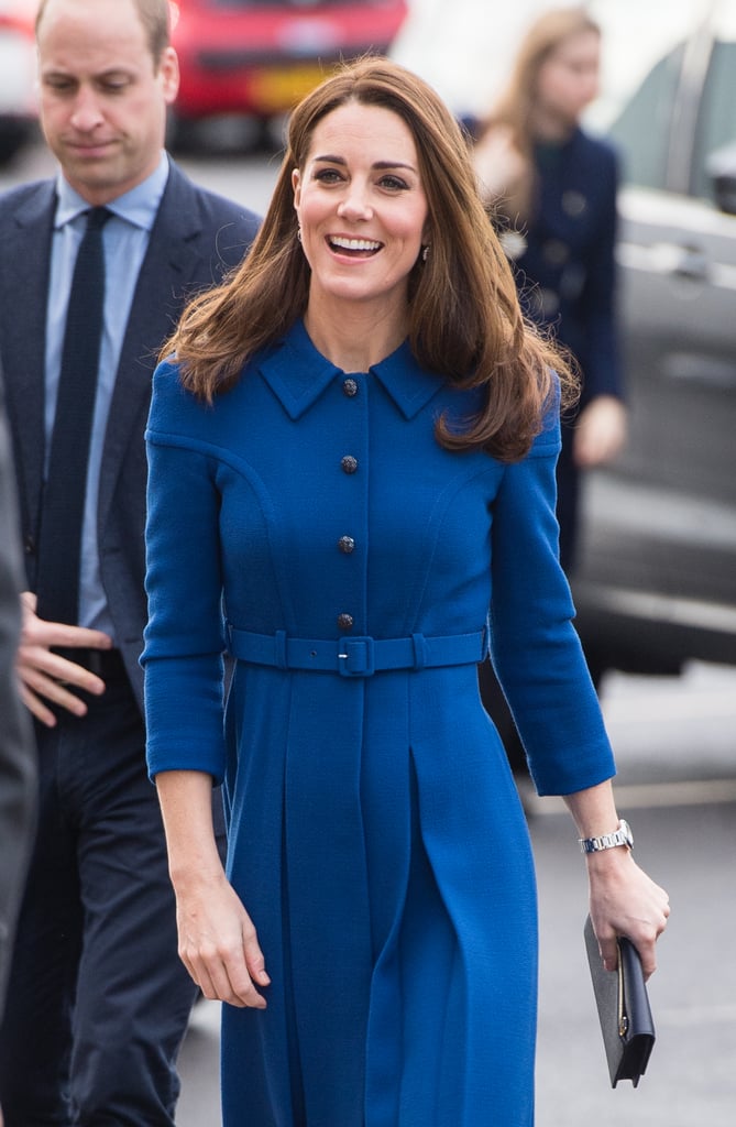 Kate Middleton Blue Eponine Dress November 2018