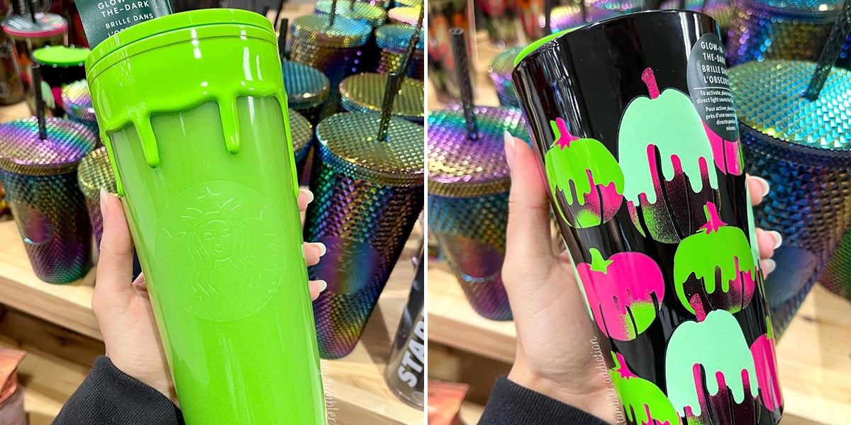 Starbucks is Selling A Green Slime Tumbler That is Giving All The