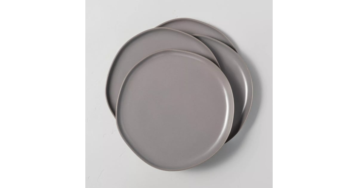 Hearth & Hand with Magnolia 4pk Stoneware Dinner Plate Set Best Home