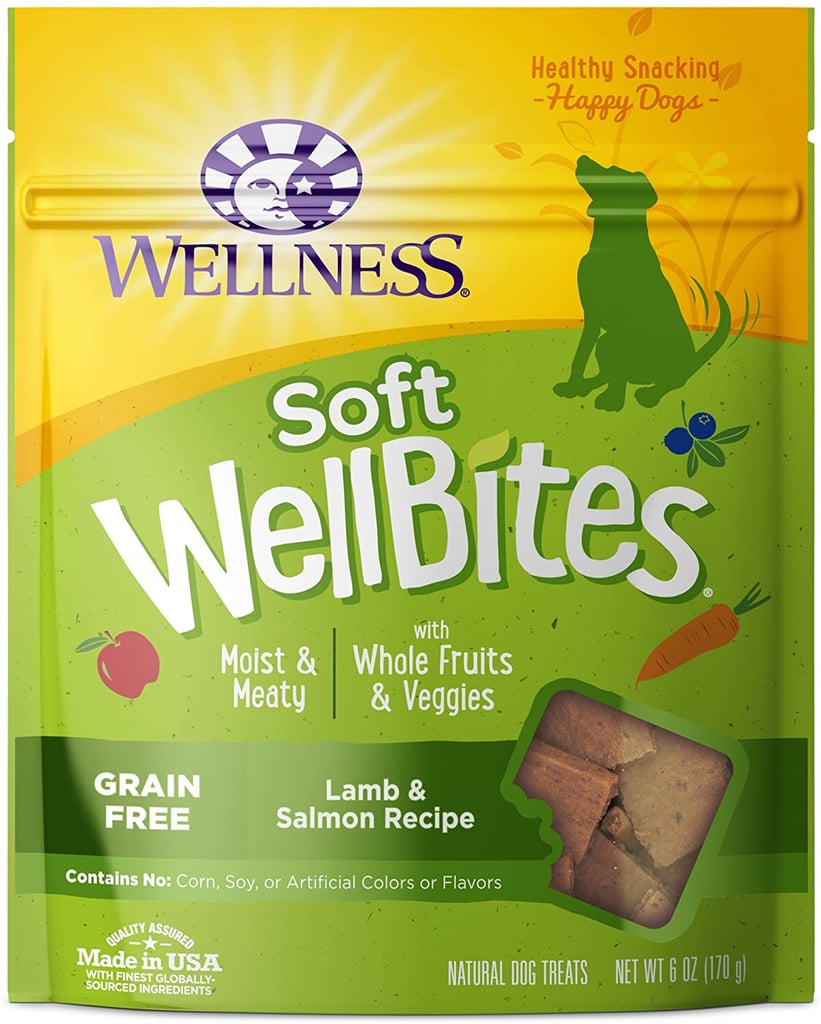 Wellness WellBites Grain-Free Lamb & Salmon Recipe Soft & Chewy Dog Treats, 6 Ounce Bag