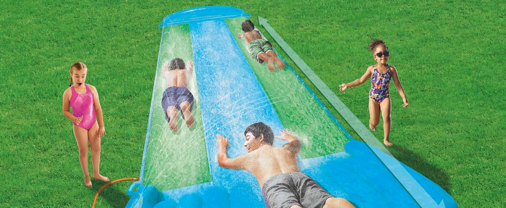 Aldi Crane Triple Water Slide With Speed Ramp