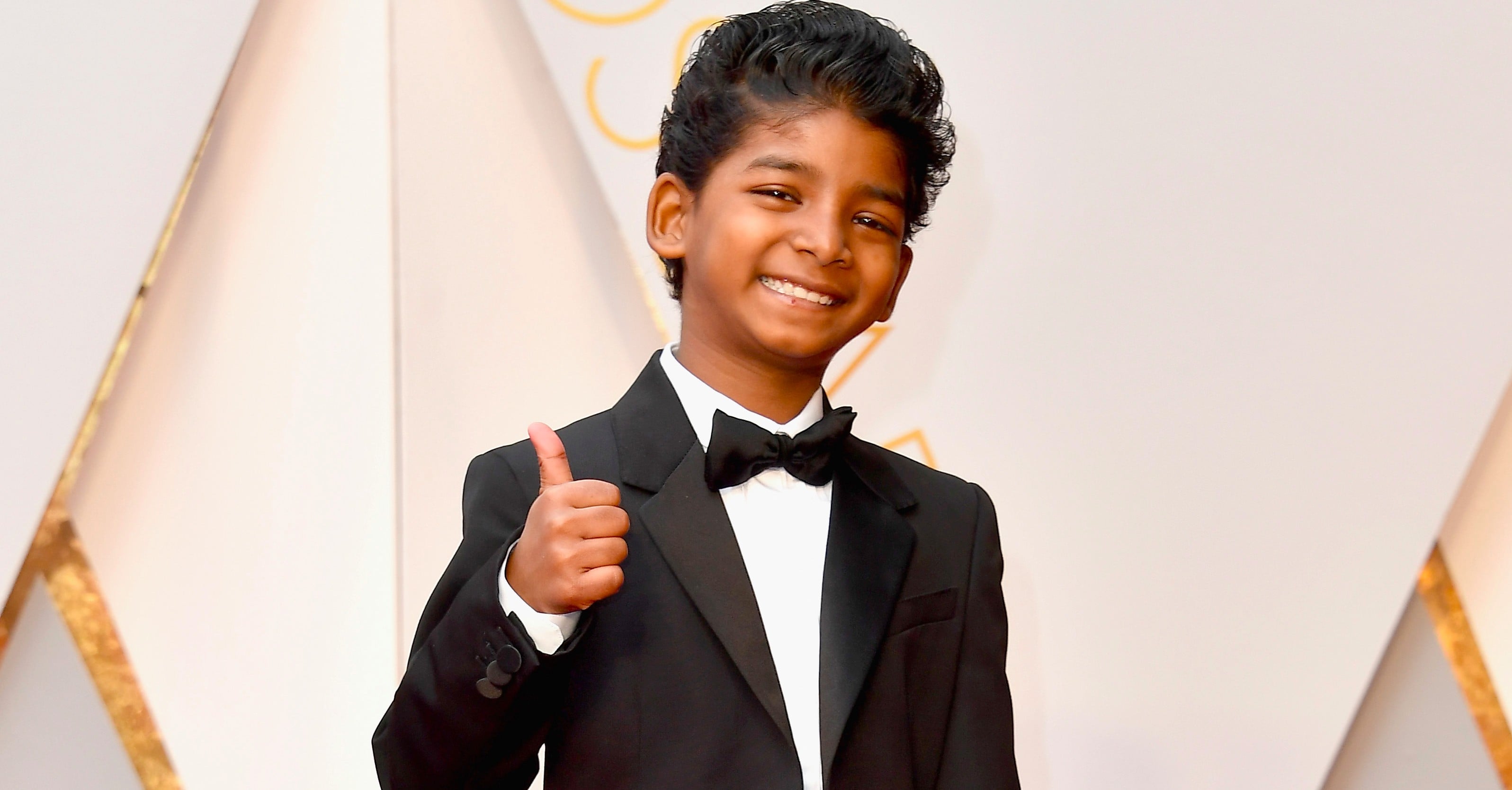 Sunny Pawar at the 2017 Oscars | PS Celebrity
