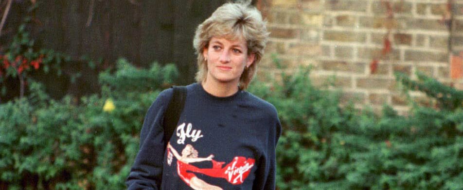 Princess Diana's Virgin Atlantic Sweatshirt Auction Details