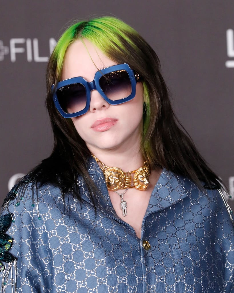 Billie Eilish Wore Silk Gucci Pajamas on the Red Carpet