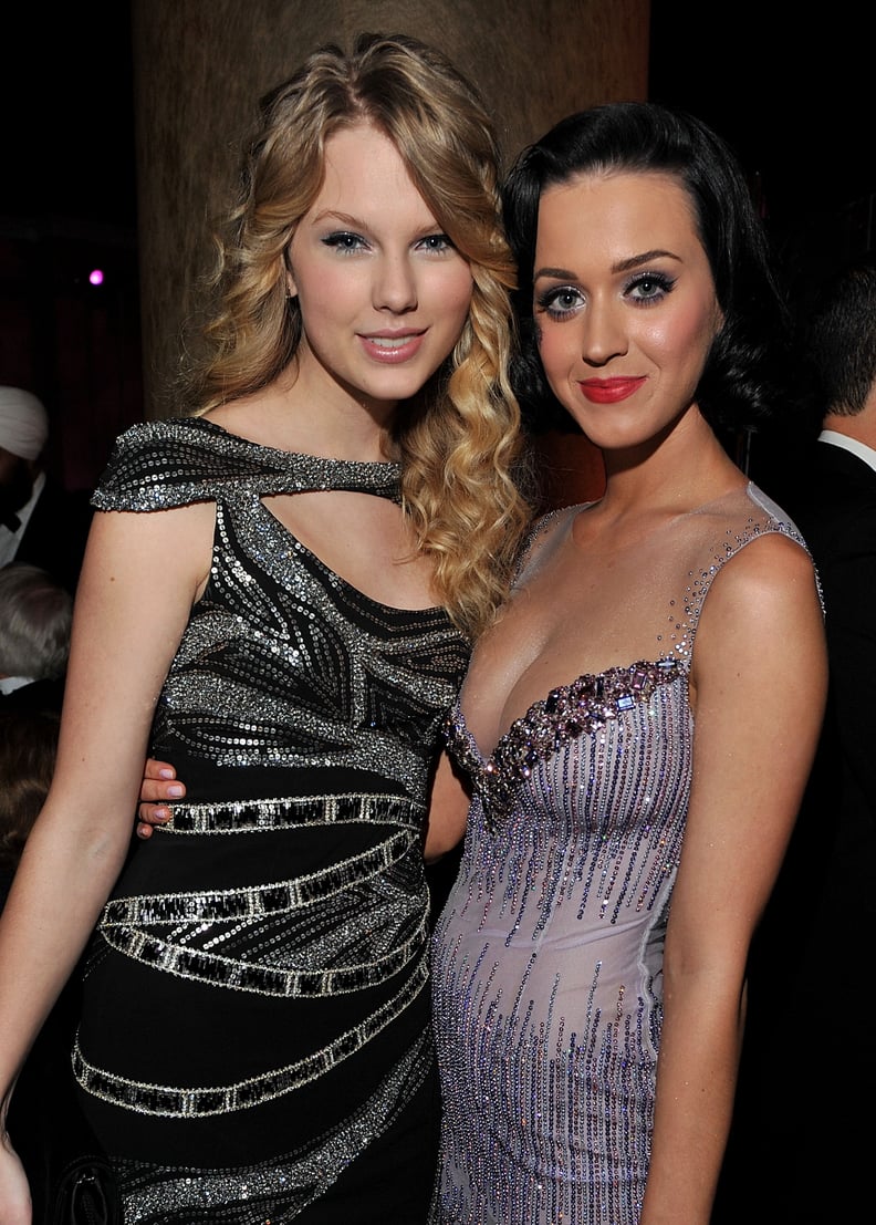 Feb. 7, 2009: Taylor Swift and Katy Perry Celebrate at the Grammys