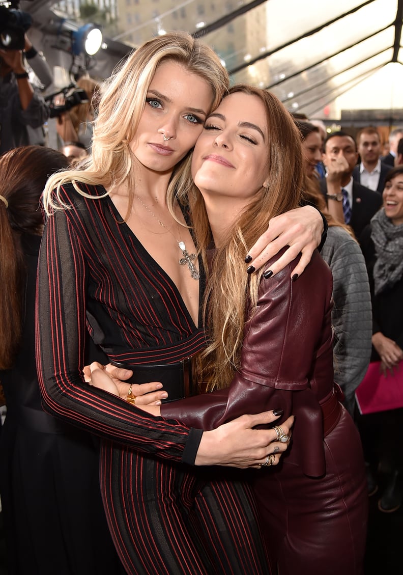 Abbey Lee and Riley Keough