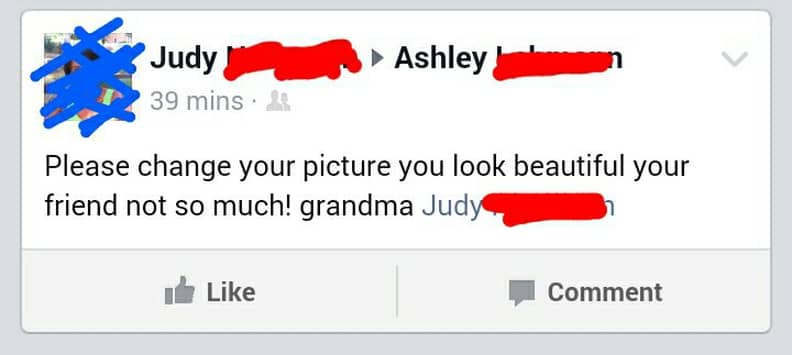 My grandma thinks LOL means lots of love : r/oldpeoplefacebook