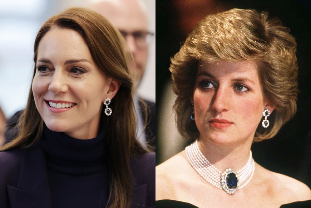 Kate Middleton Wears Princess Diana's Earrings in Boston