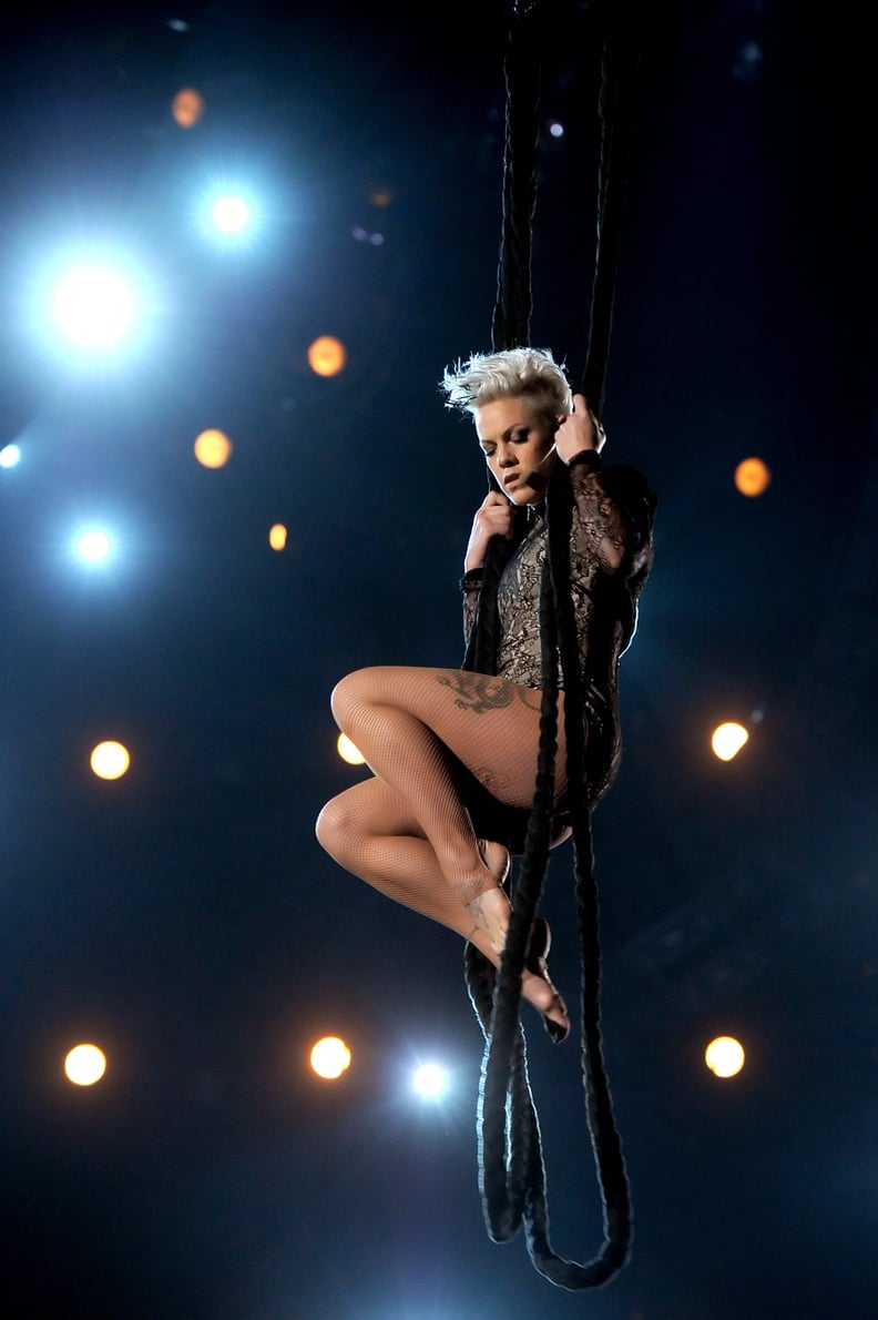 Pink Did Acrobatics . . . Again