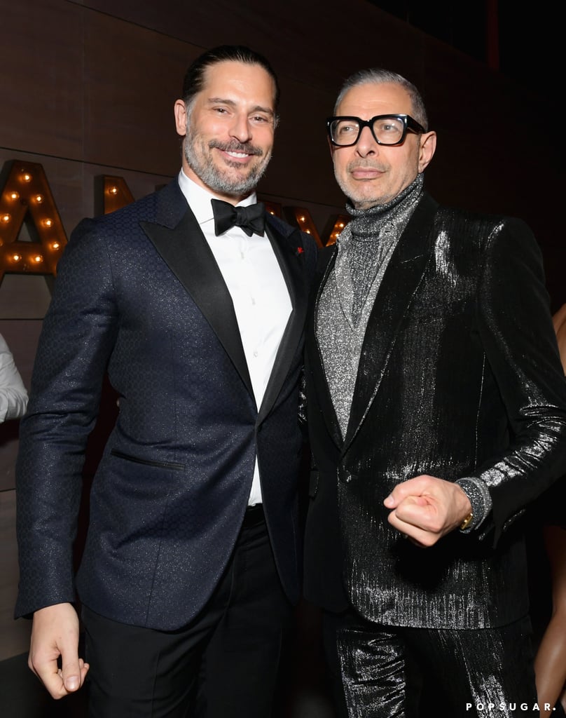 Pictured: Jeff Goldblum and Joe Manganiello