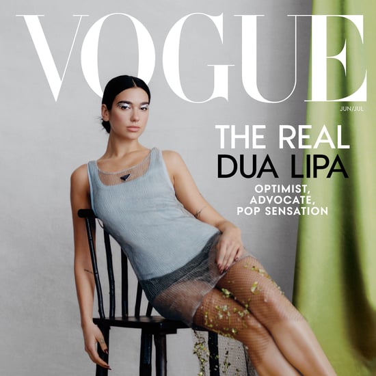 Dua Lipa's Sheer Prada Dress on the July 2022 Vogue Cover