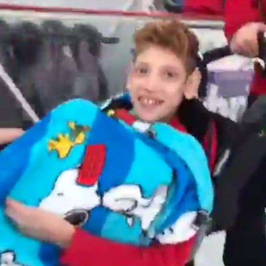 Boy With Disabilities Gets to Ice Skate in His Stroller