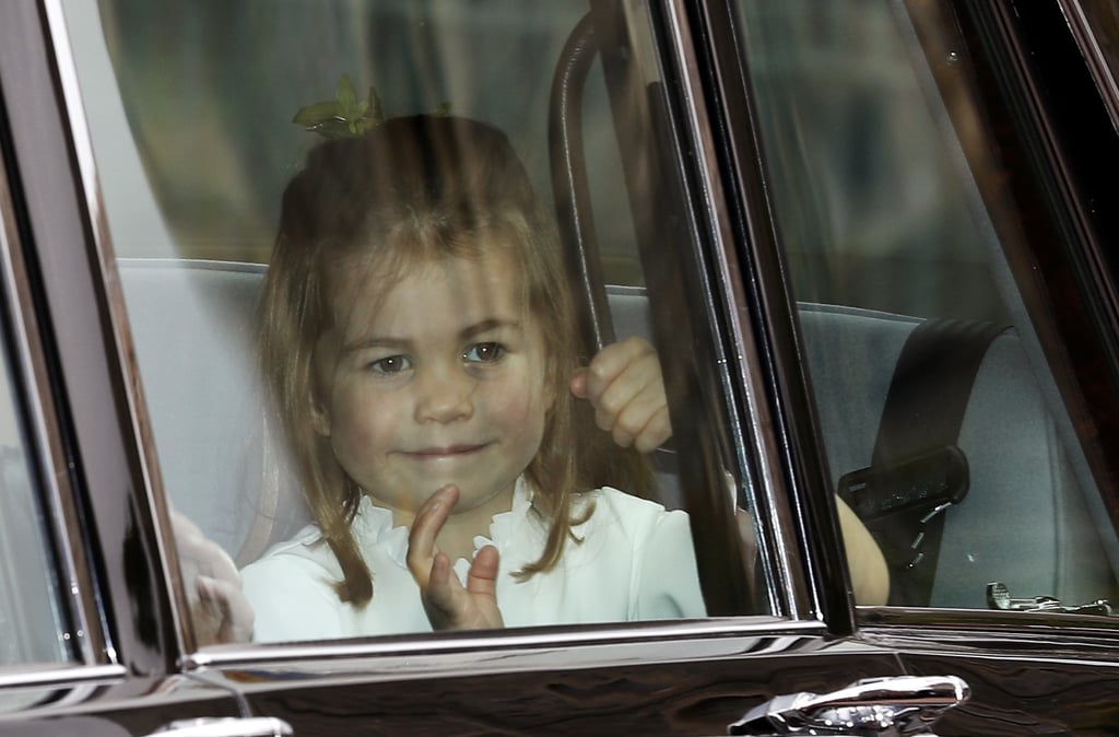 George and Charlotte at Eugenie's Wedding Pictures