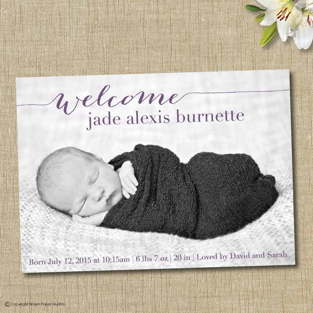 Welcome Card ($15)