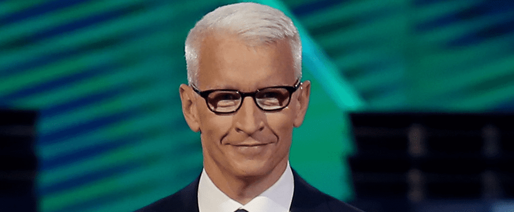 Anderson Cooper's Glasses at the Democratic Debate