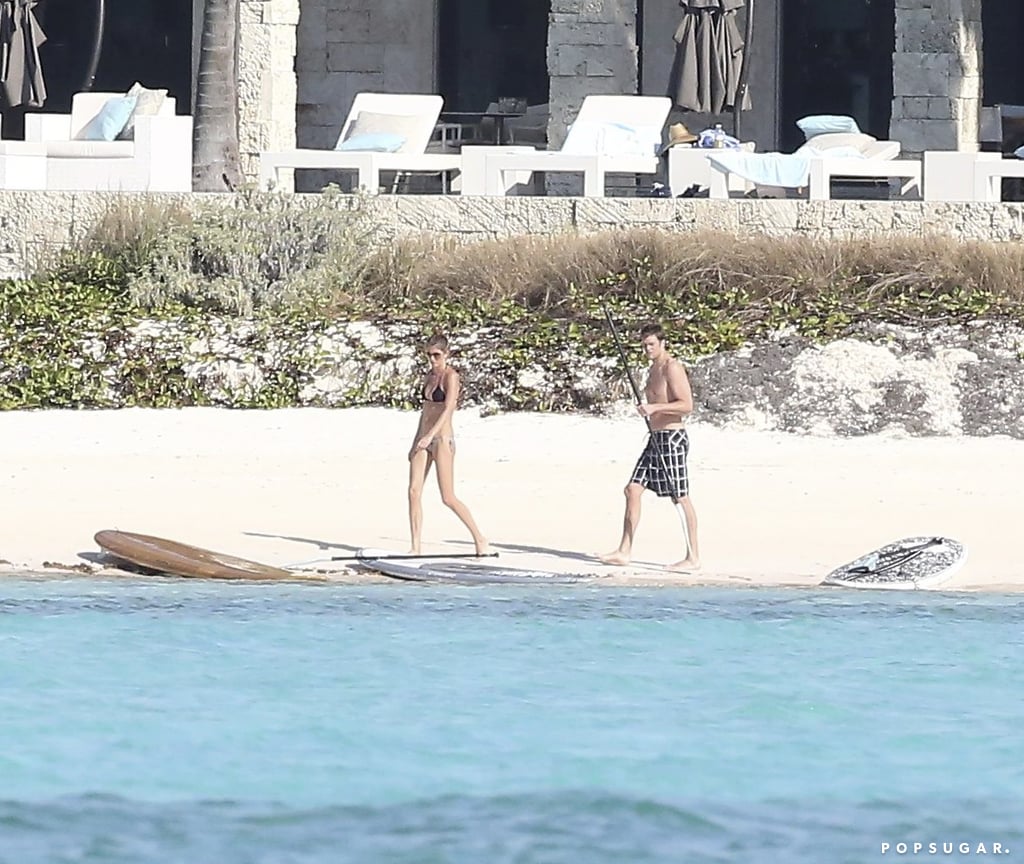 Gisele Bundchen and Tom Brady Go Paddle Boarding | Pictures