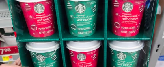 Walmart Is Selling Starbucks Ornaments With Hot Cocoa Mix