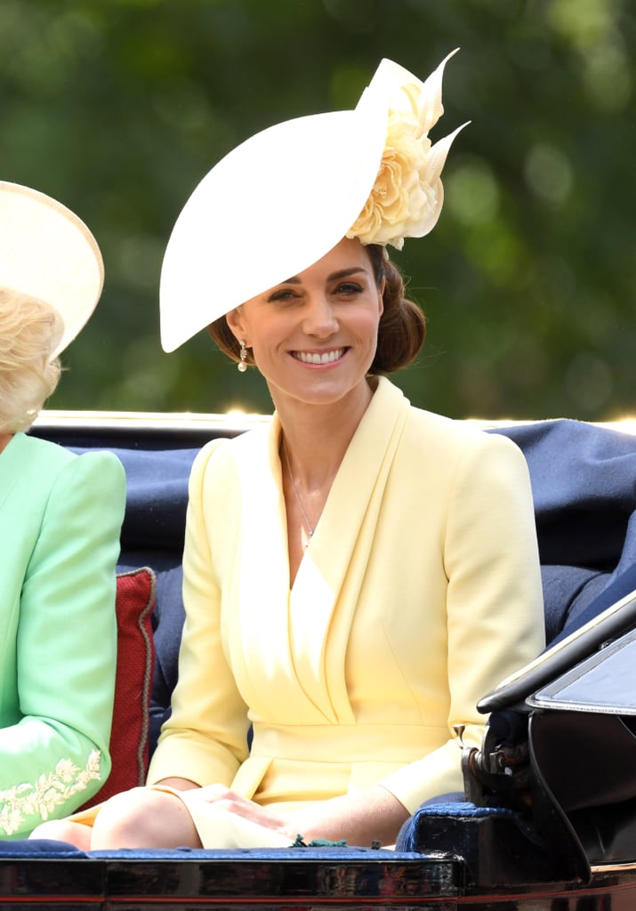 Kate Middleton Yellow Outfit at Trooping the Colour 2019