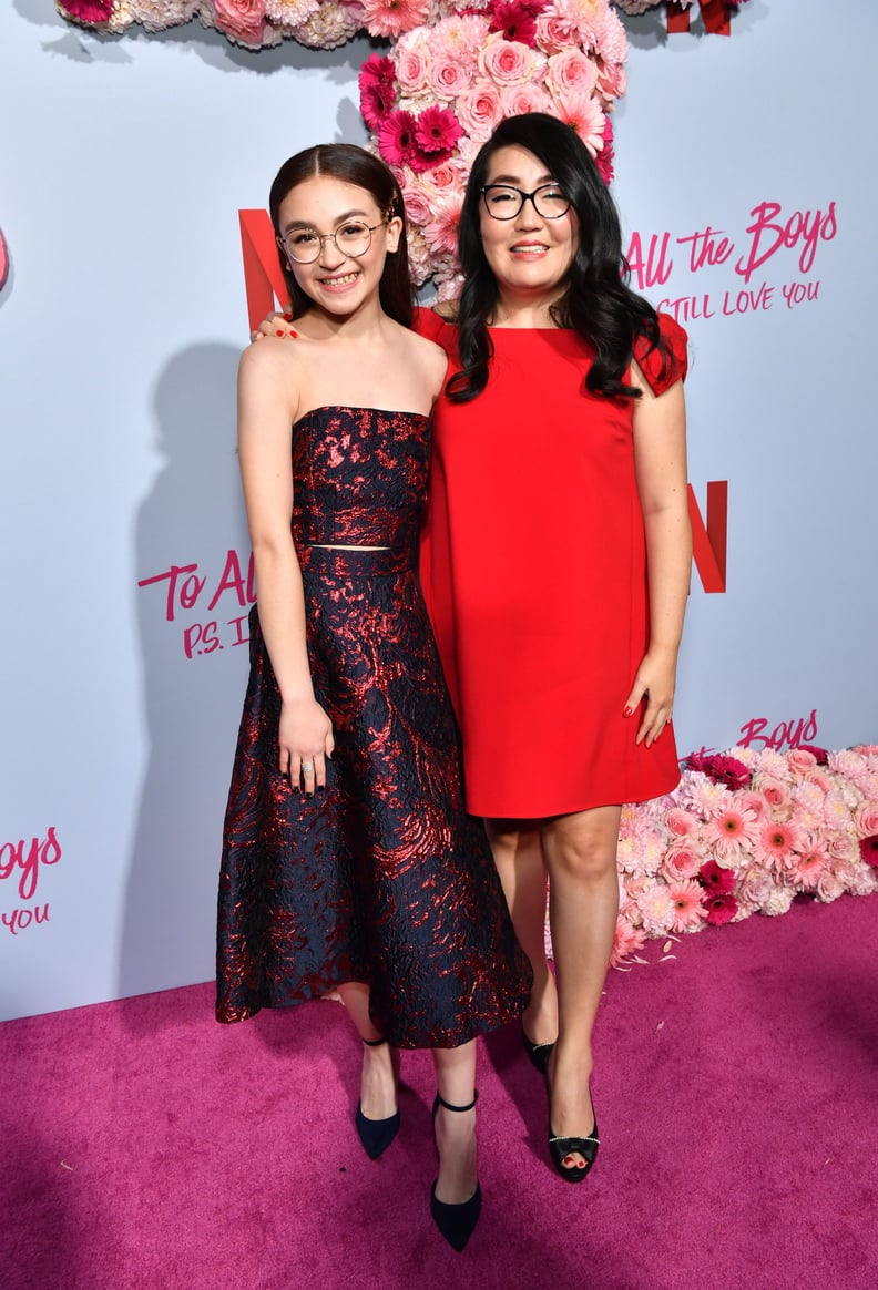 Anna Cathcart and Jenny Han at the P.S. I Still Love You Premiere in LA