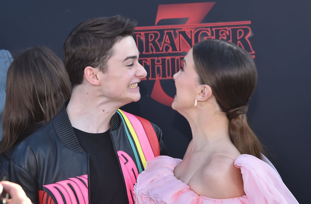 At the "Stranger Things" season three premiere in June 2019