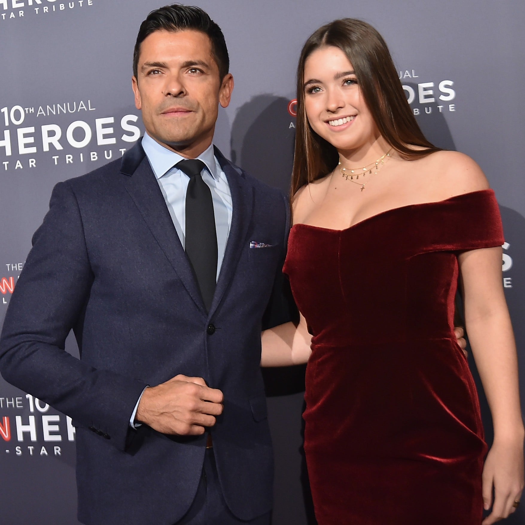 Mark Consuelos And Lola Consuelos At Cnn Heroes Event 2016 Popsugar Celebrity Check out also measurements of kelly ripa. lola consuelos at cnn heroes event
