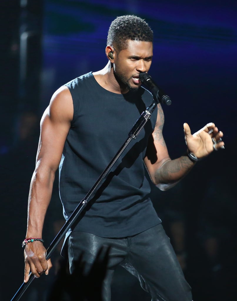Pictures of Usher Shirtless
