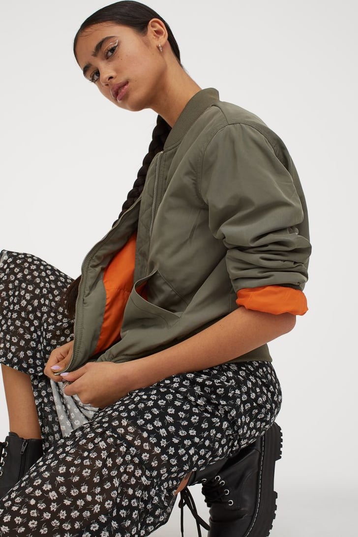 Padded Bomber Jacket The Best H&M Clothes For Women Under 50