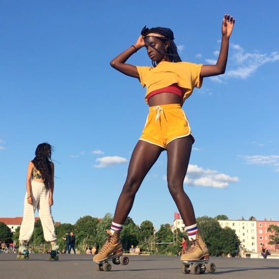 Oumi Janta Roller-Skating Videos on Instagram