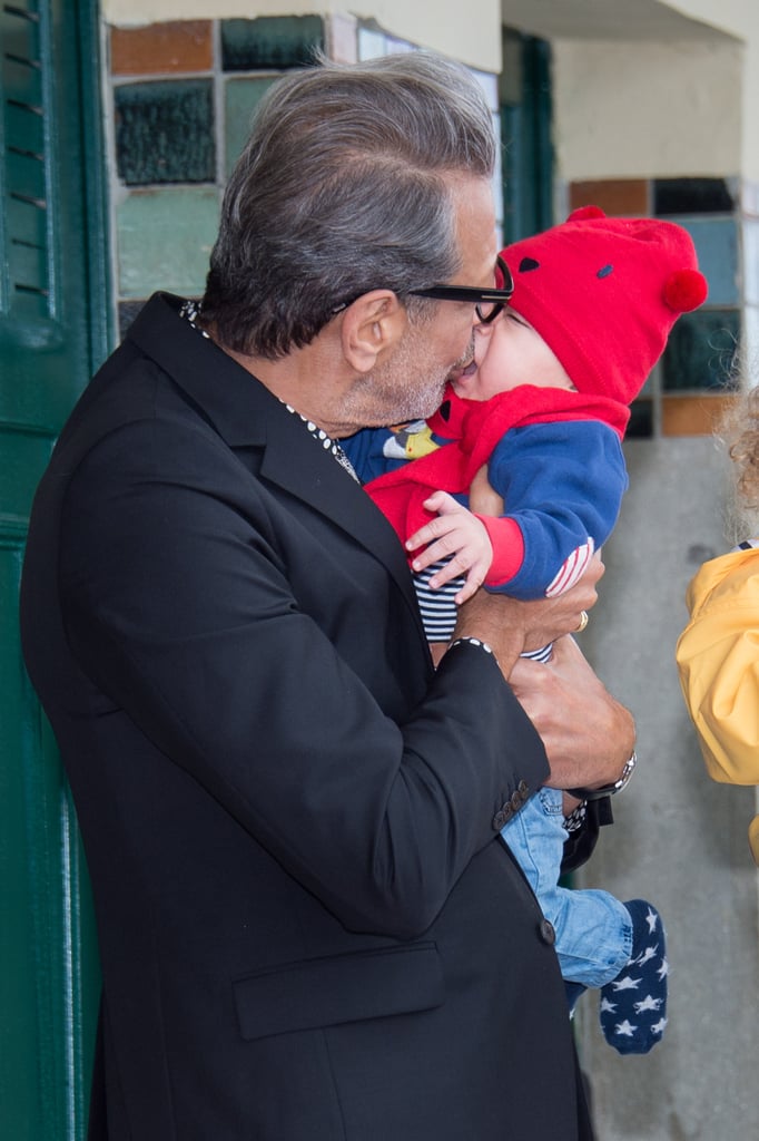 Jeff Goldblum and Kids at Deauville American Film Festival