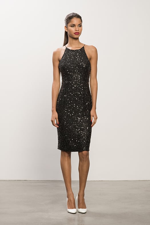 jimmy choo black dress