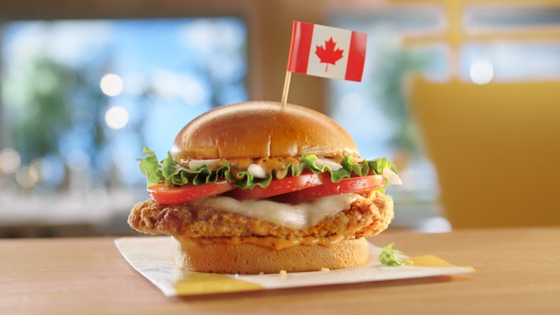 Tomato Mozzarella Chicken Sandwich (Canada)