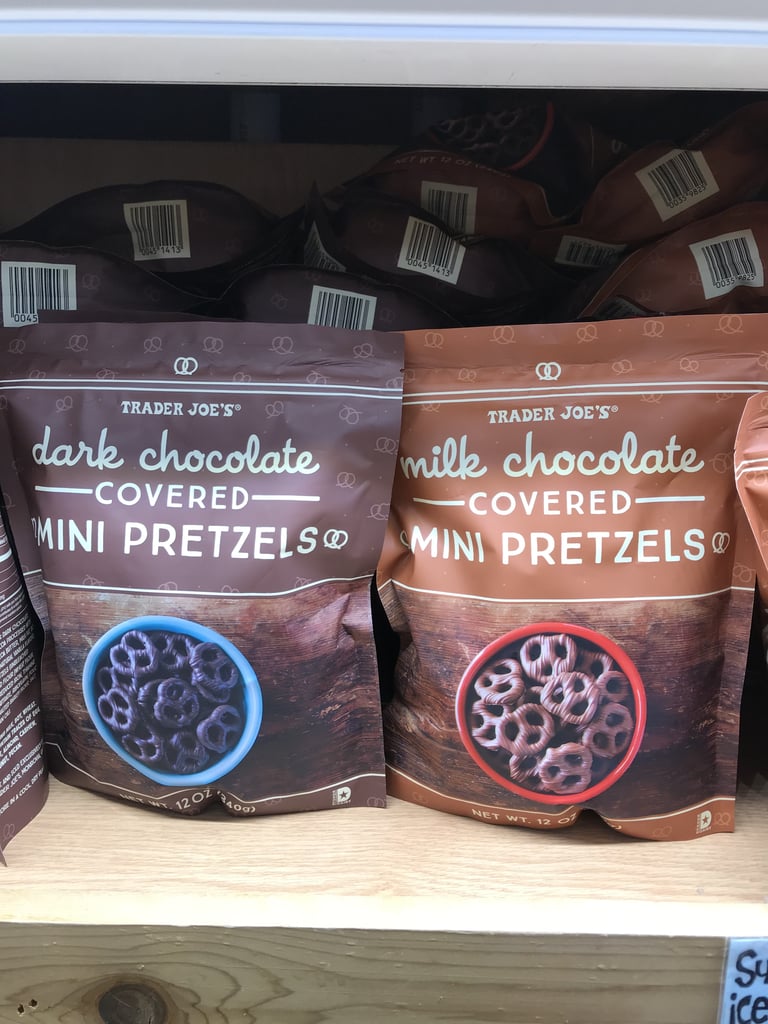 Trader Joe's Dark and Milk Chocolate Covered Mini Pretzels ($3)