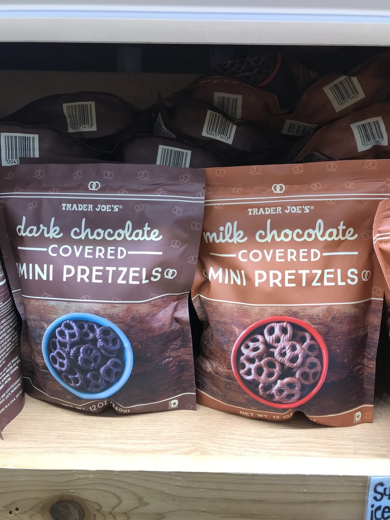 Trader Joes Dark And Milk Chocolate Covered Mini Pretzels 3 Best New Trader Joes Products 2752