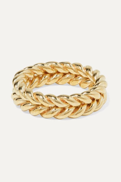 Laura Lombardi + Net Sustain Grana Gold Tone Ring