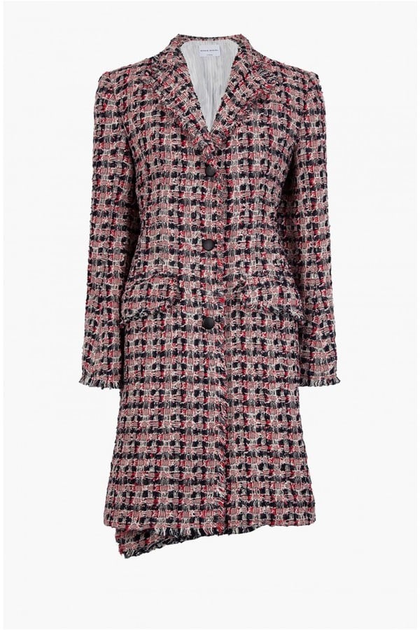 Sonia Rykiel Fitted Tweed Coat