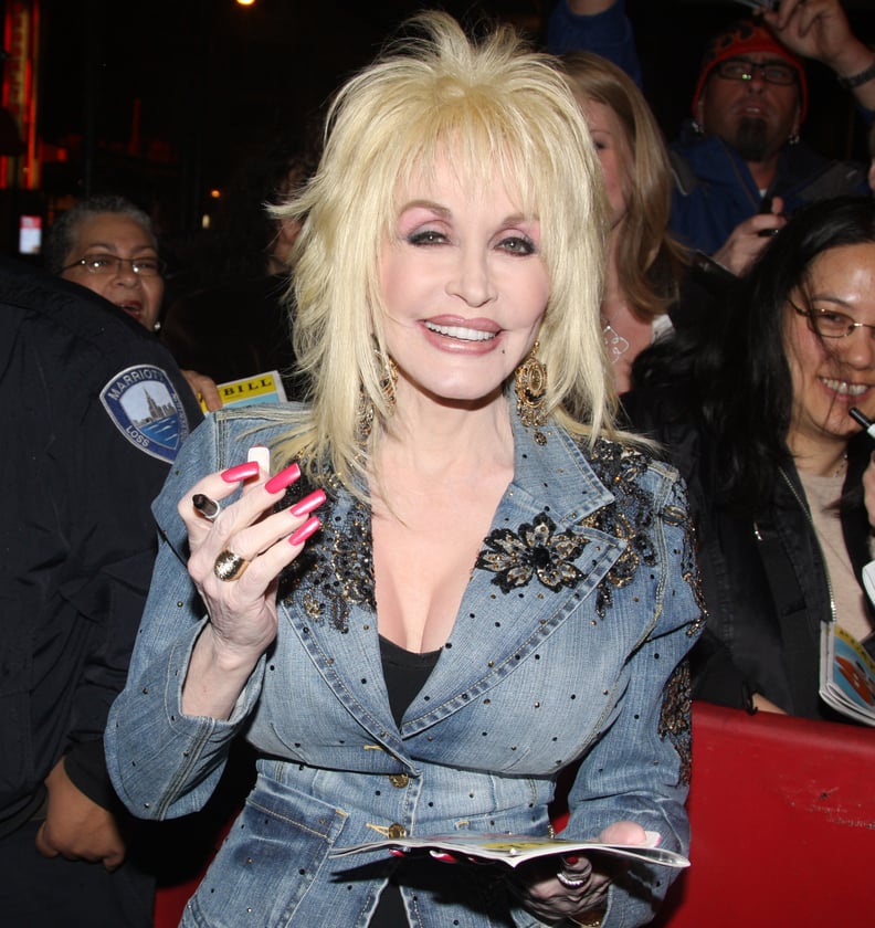Dolly Parton at "9 To 5" on Broadway in 2009