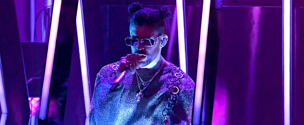Bad Bunny Lights Up the Stage With Jhay Cortez During His Debut Grammys Performance