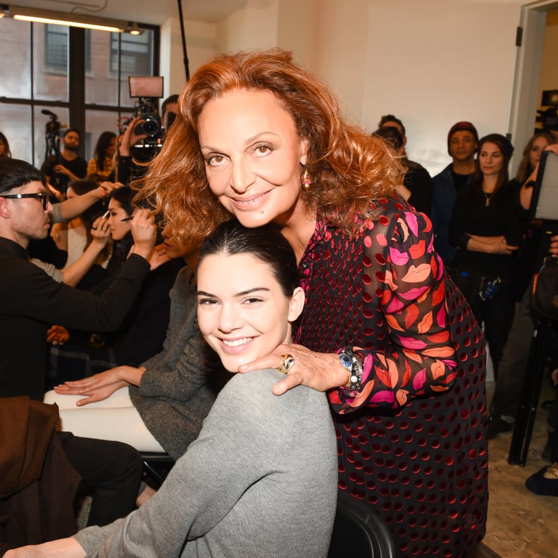 She Took a Pre-Show Snap With Diane von Furstenberg