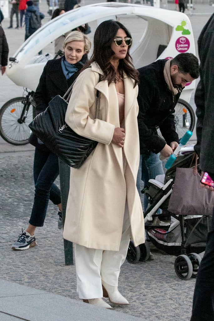 Priyanka Chopra's Saint Laurent Tote Bag November 2018