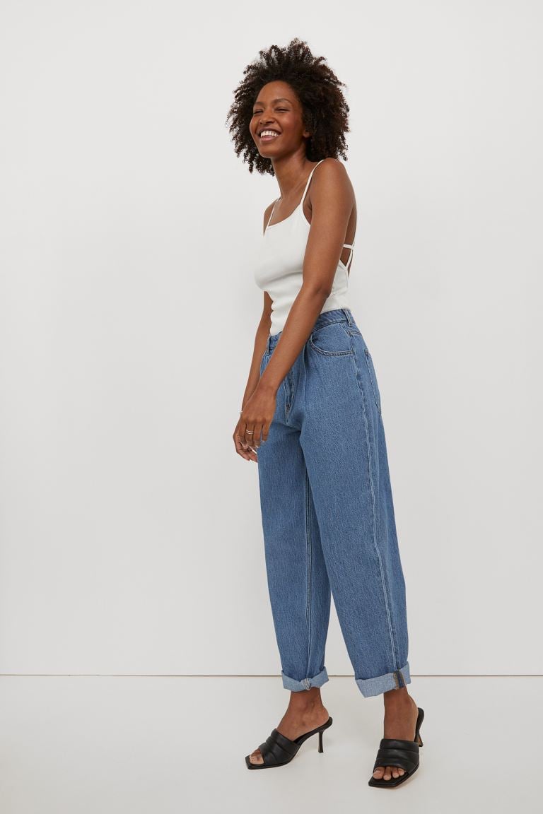 A Modern Style: H&M Loose High Waist Jeans