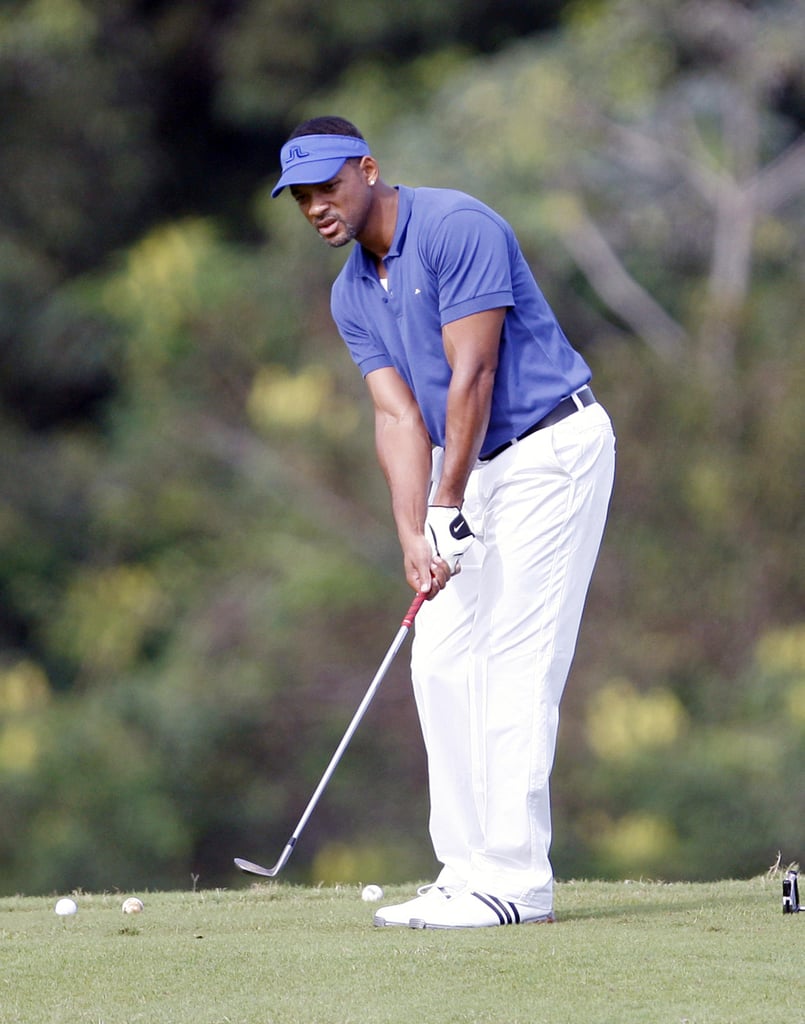 Will Smith Golfing