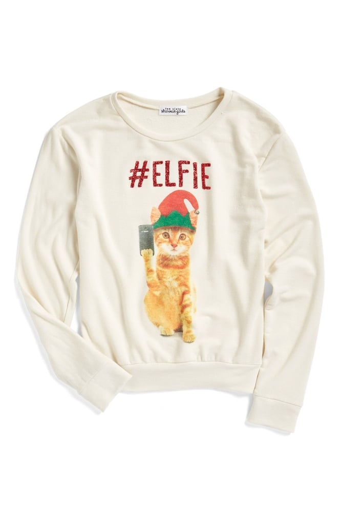 Ten Sixty Sherman #Elfie Graphic Sweatshirt ($32)